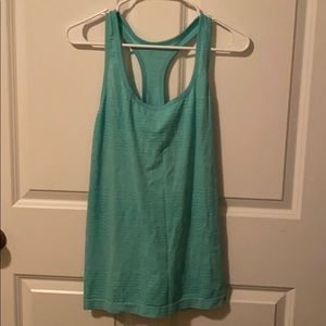 Patagonia sport tank, turquoise